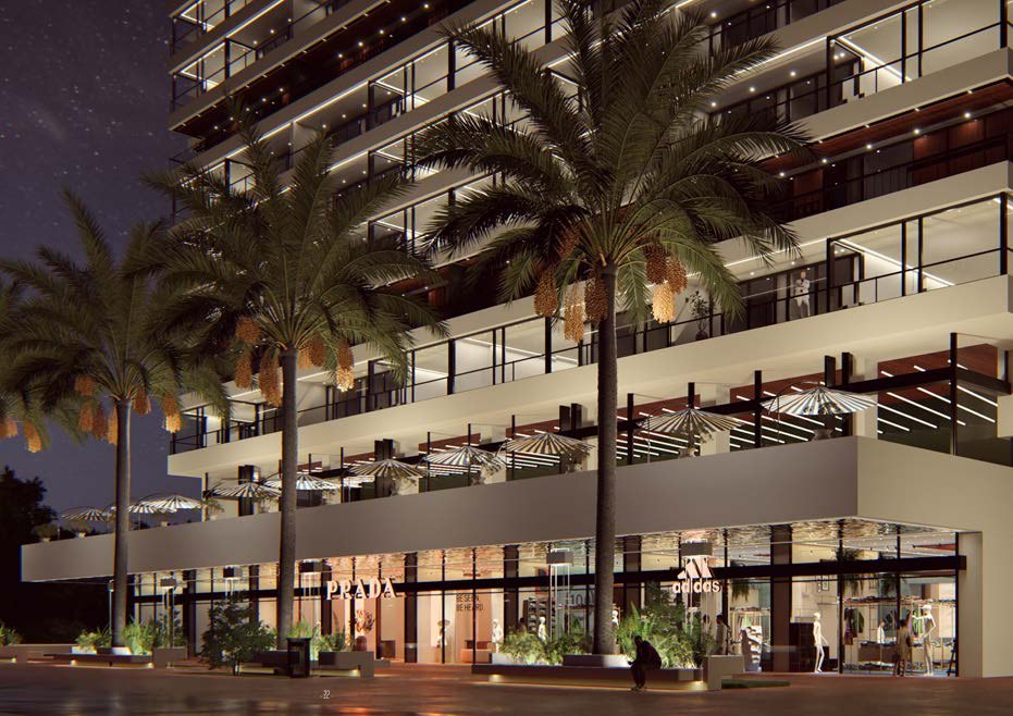 Giti Residence Tower, Kish — render